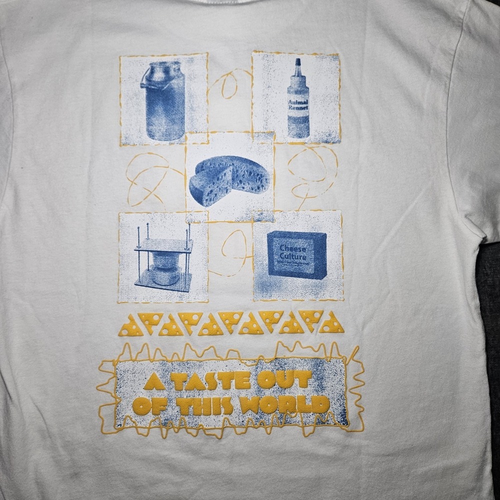 FLAN Labs Astronauts Moon Bubble Shirt Forever Laughing At Nothing Size XS - Picture 12 of 13
